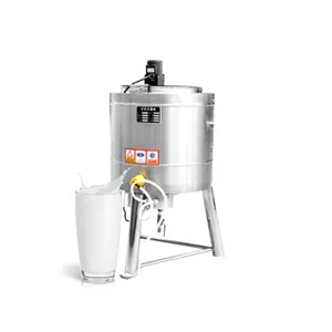 Pasteurizador industrial para leite 50 litros máquina pasteurização de leite pasteurização de aço inoxidável com preço baixo