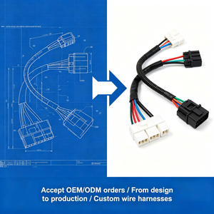 Кабельный адаптер ODM/OEM 2,54 мм с медными проводами, разъем JST XH, электрический штекер, 2, 3, 4, 5, 6-контактный, клеммный, на заказ для питания - Product Image 5