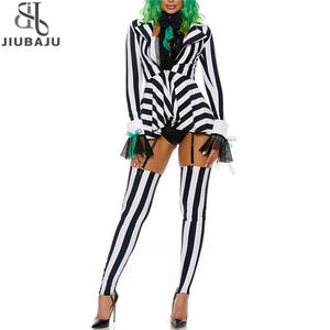 Nuovo Halloween moda Sexy donna forma a righe scarabeo tessuto comodo Nightclub gioco di ruolo Costume Costume da 2025 - Product Image 1