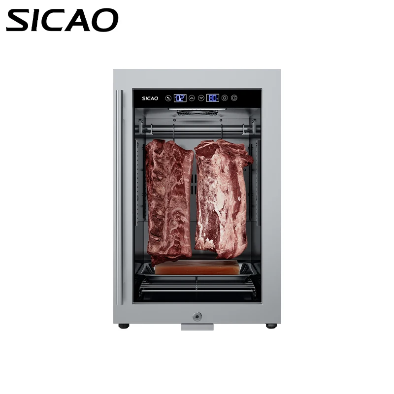 SICAO говяжий стейк Saussages, мясо, выдержка в сухом состоянии, холодильник, холодильник, витрина для Дри-агера, 63 л 1-22 °, влажность 50-85%