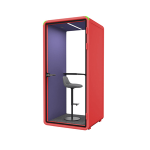 Hotel Lobby <b>Sound</b> Insulation Office Pod Single Person Acoustic Call Booth Silent Work Pod For Business Guest - Product Image 1