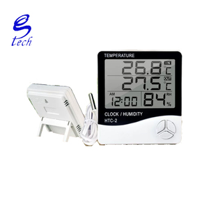 Higrómetro y Termómetro Electrónico HTC-2 y HTC-1 de Alta Calidad, Alta Precisión, para Uso Doméstico y Peceras - Product Image 1