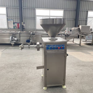 Tondeuse à saucisses automatique pour saucisse faisant la machine Double tondeuse Machine 220V en acier inoxydable 304 coupe-saucisse - Product Image 5