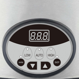 Panci Cekung Digital Berbentuk Oval Yang Dapat Diprogram 3,5 L Pemasak Lambat Tembaga Mini dengan Panci Crock 6L 8L - Product Image 3