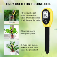 SGS10 testeur de sol portable numérique capteur d'humidité du sol de jardin compteur d'humidité pour jardin de terres agricoles pour le produit d'instruments de test