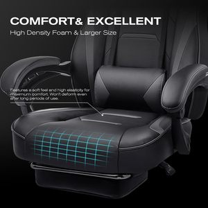 Phổ biến Đen Thứ Sáu Quà Tặng silla Gamer Pro Đen ngồi có thể ngả SEDIA đua Máy tính chơi Game ghế massage chơi game Ngai Vàng cho chủ - Product Image 5
