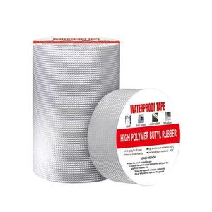 Ruban d'étanchéité en caoutchouc butyle, ruban adhésif en <span class=keywords><strong>aluminium</strong></span> auto-adhésif pour la réparation des fuites de toiture, l'étanchéité des raccords de tuyauterie et des fissures murales - Product Image 2