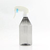 Bouteille pulvérisateur vide en plastique PET de 300 ml, flacon pulvérisateur rechargeable pour emballage de liquides cosmétiques et de nettoyants