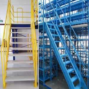 China Industrie metall Hoch leistungs lager regal unterstützt Stahl Mezzanine System Lager Lager regal Regal - Product Image 6