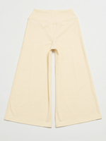 Ensemble de yoga personnalisé pour femme avec logo – Pantalon culotte taille haute à jambe large et débardeur à fines bretelles – Vêtements de sport en gros sous marque privée