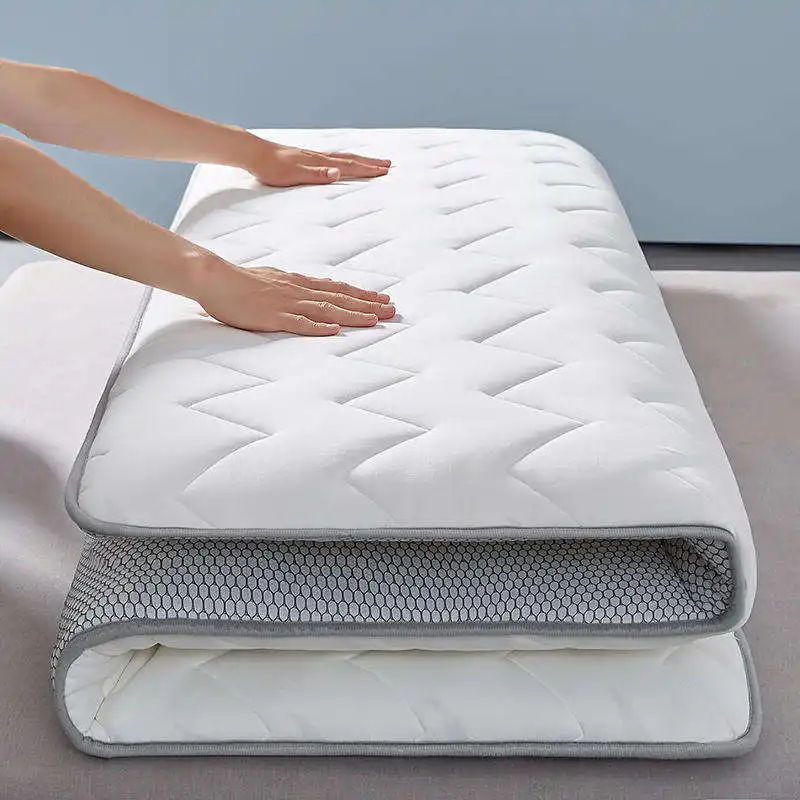 Topper lavabile mobile arrotolabile materasso in lattice per uso domestico materasso in Memory Foam