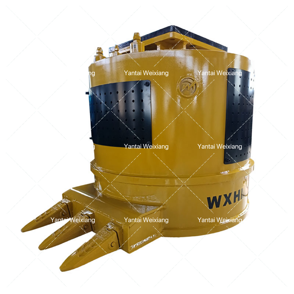12-36 Ton Excavator Attachment Hydraulic Scrap Metal Lift Magnet for Recycling Facilities