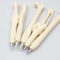 Stylo bille personnalisé en forme d'os avec logo, 1,0 mm, cadeau médical pour médecin, infirmière, clinique
