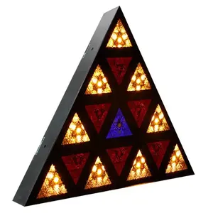 Retro Effect Podiumlicht Dmx Rgb 16X30W Led Driehoek Matrix Verlichting Voor Podium Evenement Club Concert Disco