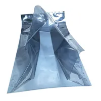 Sac pliable antistatique ESD en PE, anti-poussière et anti-humidité, sac de protection transparent