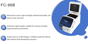 เครื่องปั่นด้วยความร้อนแผ่น PCR 96-Well สำหรับเครื่องมือทดสอบอณูชีววิทยา - Product Image 4