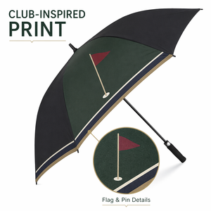 Parapluie de <span class=keywords><strong>golf</strong></span> à <span class=keywords><strong>prix</strong></span> d'usine, imprimé drapeau de <span class=keywords><strong>golf</strong></span>, poignée en EVA, tissu pongé 190T, robuste et durable pour la publicité et la promotion - Product Image 3