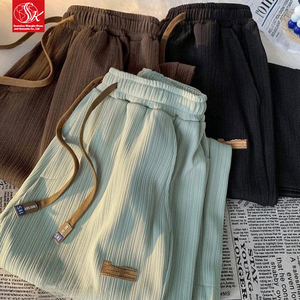 <span class=keywords><strong>Pantaloni</strong></span> Casual da <span class=keywords><strong>Uomo</strong></span> SK OEM con Logo Personalizzato, Ricamo e Design Stampato, Modello Primaverile Plus Midweight, Gamba Dritta e Larga - Product Image 4