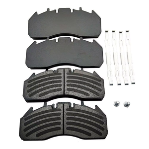 Plaquettes de frein pour camion lourd sans amiante WVA 29087 29246 29244 29074 29171 29108 29060 29042 29061 29174 Certifiées Emark - Product Image 1