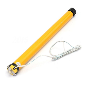 Moteur tubulaire moderne pour volets roulants manuels, 220V AC, 59N, avec télécommande intégrée pour opérateur de porte automatique et moteur de store enrouleur - Product Image 1