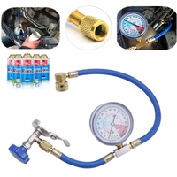 Universal r134a Gas klimaanlage Nachfüllung R12 R22 R134a Kältemittel Gas Open Valve Auto klimaanlage Lades ch lauch anzeige