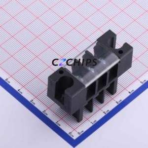 KF17S-8.5-3P Barrier Terminal Block P=8.5mm Connector ( Barrier Type: With Cover Plate )( Pitch: 8.5mm )( Construction: 1x3P ) - Product Image 1