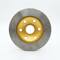 Disque de meulage diamanté professionnel 4 pouces pour utilisation à l'eau, à vitesse de meulage rapide, pour la maçonnerie et le béton