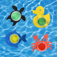 Support de Gobelet Flottant en EVA Léger pour Piscine, Plage, Fête Aquatique – Accessoire de Rangement pour Boissons – Vente en Gros