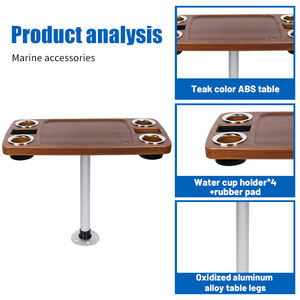Table d'activités, table de <span class=keywords><strong>bar</strong></span>, table de bureau, table basse, table de bateau, fabriquée en Chine - Product Image 2