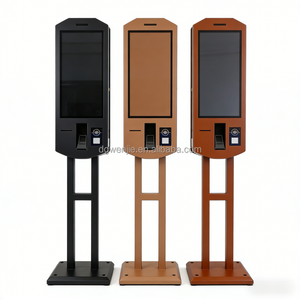 Kiosque de commande automatique McDonald's à poser au sol, écrans double face, Ethernet/Wifi, borne de paiement en libre-service avec imprimante 80 mm - Product Image 2