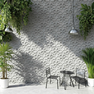 Tuiles en béton 3D UHPC pour la décoration murale intérieure et extérieure MR.X 124*308*20mm - Product Image 5