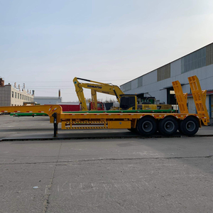 Semirremolque de plataforma baja de 3/4 ejes Fengniao de alta resistencia, capacidad de 1-2 toneladas, Shandong 12.5x2.5x1.5m - Product Image 6