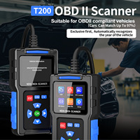 NCFKOS T200 Universal OBD2 escáner lector de código de falla de motor de coche herramienta de diagnóstico CAN para todos los vehículos OBDII desde 1996 y más nuevo