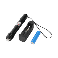 Vente en gros d'usine, stylo laser vert de haute qualité avec batterie rechargeable 18650, pointeur laser vert longue portée