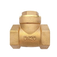 Ningshui Horizontal BSP NPT 1/2 Inch Brass Ball Check Valve and Gate Valve