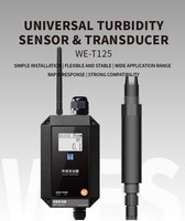 Analyseur de qualité de l'eau d'aquarium d'eau salée 19000mAh ±3% de précision Transmetteur de turbidité sans fil LoRa/4G pour instruments de test