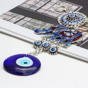 Jajazar — pendentif <span class=keywords><strong>mural</strong></span> mauvais œil bleu turc, décoration, amulettes, ornement de voiture, maison, jardin, <span class=keywords><strong>porte</strong></span>-clés, Protection, cadeau <span class=keywords><strong>porte</strong></span>-bonheur - Product Image 5