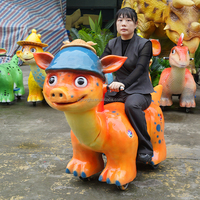 1-107 Sortie d'usine Nouveau style Manège pour enfants à thème de parc d'attractions, à batterie, économique, manège électrique pour enfants en forme d'animal