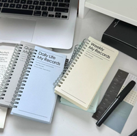 Carnet de comptes en spirale, suivi des revenus et des dépenses, registre de comptabilité, planificateur de budget pour particuliers et petites entreprises