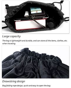 Custom Wholesale Unisex <b>Drawstring</b> <b>Backpack</b>, Pretty Arts Design Waterproof Sports Gym Bag with Soft Handle - Product Image 3