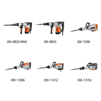 Marteau perforateur rotatif électrique haute puissance 50/60Hz 850W, robuste, 4000 coups par minute, qualité industrielle, portable, en aluminium, perceuse à percussion 4J