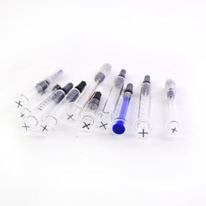 Шприц из боросиликатного стекла 1 мл, 2 мл, 3 мл, 5 мл с защитой от протекания, коннектором Луер, термостойкий, для точного измерения густых жидкостей, клея, чернил - Product Image 2