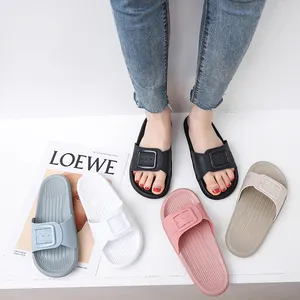 Women With buckle Soft Home 5 colors to choose Indoor Anti Skid Bathroom Slipper