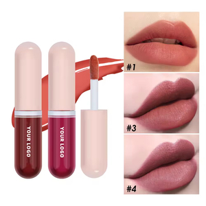 Lápiz Labial Líquido Mate Rojo Intenso Mágico, Vegano, Libre de Crueldad Animal, Mineral, de Larga Duración y Alta Pigmentación, con Logotipo Personalizado, al por Mayor - Product Image 3