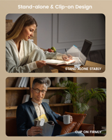Glocusent – Mini lampe de lecture Portable Rechargeable, contrôle tactile, breveté, vente en gros