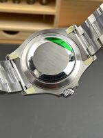Montre mécanique automatique squelette, lumineuse, verre saphir, fond transparent, boîtier en acier inoxydable, cadran à aiguilles, étanche 20 ATM