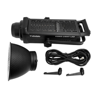 Lumière de studio professionnelle 600W Daylight Bowens COB LED pour vidéo et photo, idéale pour le tournage de films, lampe métallique ZD-600II