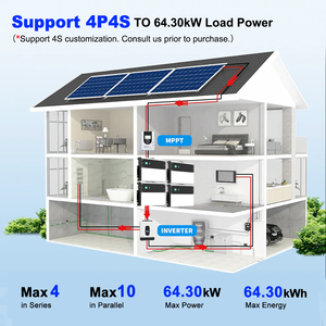 Batterie au lithium DELONGTOP OEM 6000 cycles, format compact, 12V 200Ah 230Ah, unités de stockage d'énergie solaire pour camping-car, caravane, motorhome - Product Image 4