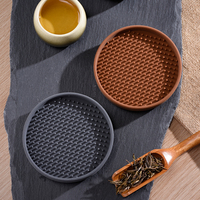 Sous-verres en silicone antidérapants personnalisés en gros, antiadhésifs, plateau profond, sans BPA, tapis de plaque en silicone