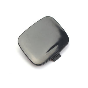 Cache-attelage de remorque pour pare-chocs arrière Volvo S60 2011-2013, ABS noir, avec bouchon de verrouillage - Product Image 2